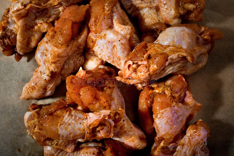 Marinated Chicken Wingettes